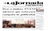 La Jornada Zacatecas, martes 7 de abril del 2015