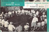 Un Programa de Educación de la Comunidad en Puerto Rico