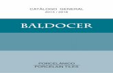 Baldocer 2016 General Porcelainico Catalogue
