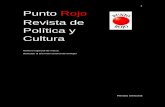 Punto Rojo. Revista de Política y Cultura. Año 1, Número 1, Volumen 1