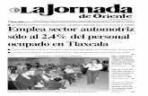 5037 - La Jornada de Oriente Tlaxcala - 2015/05/07