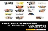 Catálogo de revistas literarias y culturales españolas