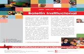 Boletín Institucional | Enero-Abril 2015