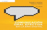 Comunicación Oral efectiva en la era digital. 16 Ed. Rudolph F. Verderber