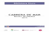 Recull premsa 2014 - Cabrera de Mar