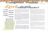 Boletín No. 3 y 4 Congreso Visible