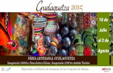 Feria Artesanal Guelaguetza 2015