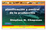 Libro no 541 planificación y control de la producción chapman, stephen n colección e o diciembre 21