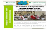Manos Misioneras, Trigésimo cuarto número de la Publicación de la Delegación Misiones de Toledo
