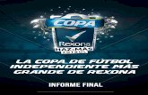 Informe final copa rexona