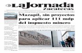 La Jornada Zacatecas, martes 4 de agosto del 2015
