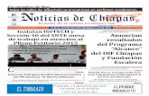 Periódico Noticias de Chiapas; MARTES 11 Agosto 2015
