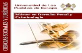 Máster en Derecho Penal y Criminología