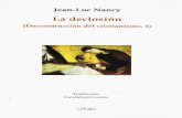 Jean-Luc Nancy - LA DECLOSIÓN (DECONSTRUCCIÓN DEL CRISTIANISMO, I)