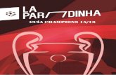 Guía La Paradinha Champions League 15/16