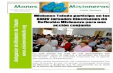 Manos Misioneras, Trigésimo sexto número de la Publicación de la Delegación Misiones de Toledo