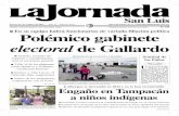 Polémico gabinete electoral de Gallardo