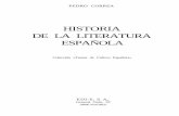 Historia de la literatura española (Pedro Correa)