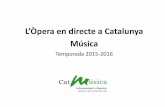 L'òpera a Catalunya Música
