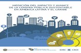 Medición del impacto y avance de la compra pública sustentable en América Latina y El Caribe