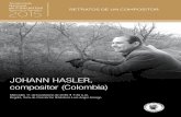 JOHANN HASLER, compositor (Colombia)