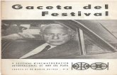 6º Festival - Gaceta Día 8 - 21 de marzo de 1963