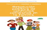Manual Monitor Resolución positiva de conflictos cotidianos en la familia