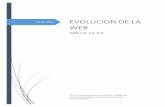 EVOLUCION DE LA WEB. YUDY ALVARADO