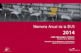 Memoria Anual de la Biblioteca de la Universidad de Sevilla 2014