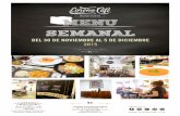Menú Semanal del 30 Nov. al 3 de Dic. Lorena Café Mijas Costa