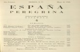 España Peregrina Año i num 4 mayo de 1940