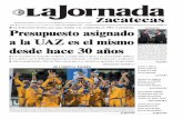 La Jornada Zacatecas, lunes 14 de diciembre del 2015