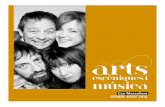 programa temporada Arts Escèniques i Música gener - juny 2016