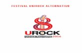 Festival Unirock Alternativo Brouchure