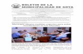 Boletín Municipal de Prensa de Goya