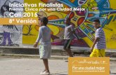 8a Versión Premio Cívico Cali 2015 - Brochure 10 iniciativas finalistas