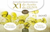 XI Jornadas Gastronómicas de Aceite de Oliva