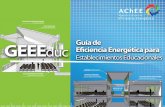 Guía de Eficiencia Energética para Establecimiento de Educacionales - GEEEduc
