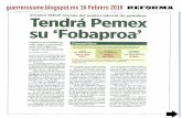 Tendrá Pemex su 'Fobaproa'| Pemex, a punto de ser importador neto de crudo