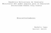 República bolivariana de venezuela biocontroladores