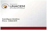 UNACEM - Water week latinoamérica 2015