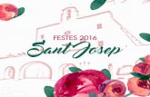 Programa de Fiestas de Sant Josep 2016