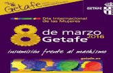 Boletín Ayuntamiento de Getafe 06. Especial 8 de marzo