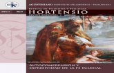 HORTENSIO 7 - Autocomprensión y expresividad de la Fe eclesial