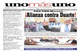 15 de Marzo 2016, PAN-PRD-Morena... ¡Alianza contra Duarte!