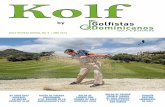 Kolf by Golfistas Dominicanos 09@ Edición, Publicación Propiedad de PIGAT SRL, (R)Derecho Reservado
