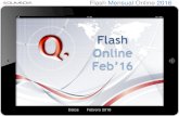 Flash 2016 datos febrero
