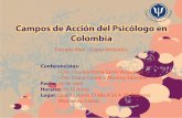 Campos de acción del psicólogo en colombia