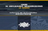 Informe Grupo Universidades Iberoamericanas La Rbida