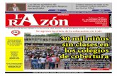 Diario La Razón viernes 29 de abril